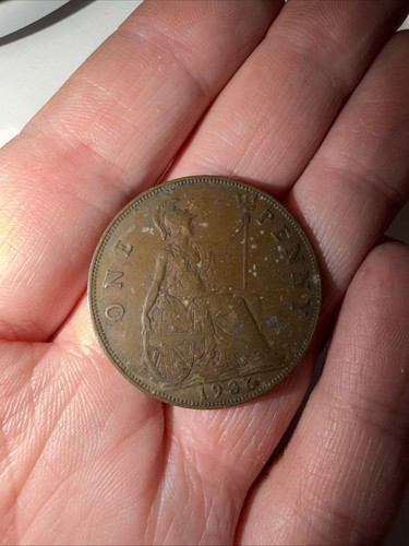 1936 one penny king - 1936, george