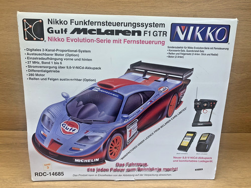 Rare nikko gulf - gulf, mclaren