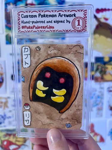 Kabuto original watercolour - kabuto,