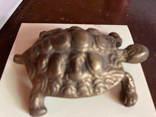 Brass tortoise ornament - ornament, or