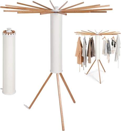 Tripod clothes drying rack - clothes,
