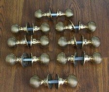 Solid brass door knobs - door, set