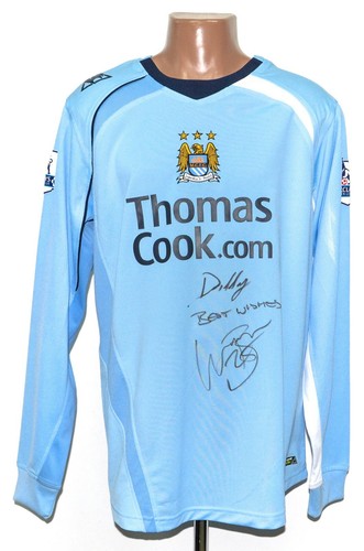 Manchester city match worn - manchester,