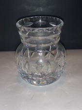 Thomas Webb Lead Crystal Glass Posy / Posey Vase