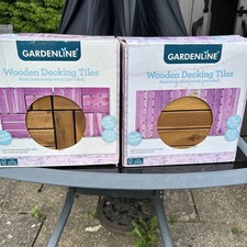 Wooden Decking Tiles 30x30cm