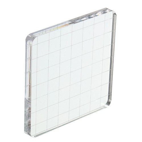 Acrylic stamp block - x,