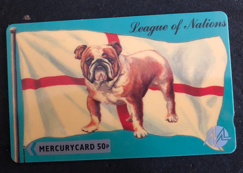 League nations mercury card - nations,