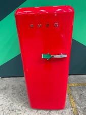 Smeg Retro Style Left Hand Hinge Freestanding Fridge Red FAB28LRD5UK #387798