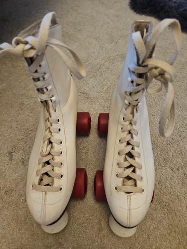 Leather roller skate - leather,