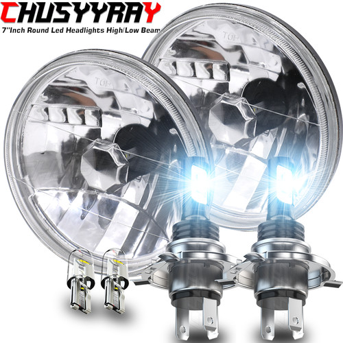 Pair inch led headlights - pair,