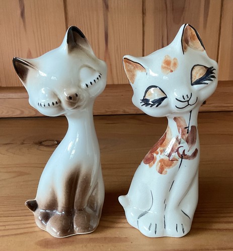 Vintage ceramic siamese - 2,