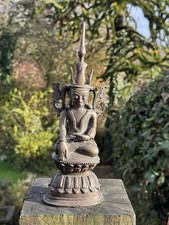 BURMESE BROBZE BUDDHA 18TH