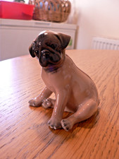A LOVELY ROYAL COPENHAGEN 3169 "PUG PUPPY" FIGURE