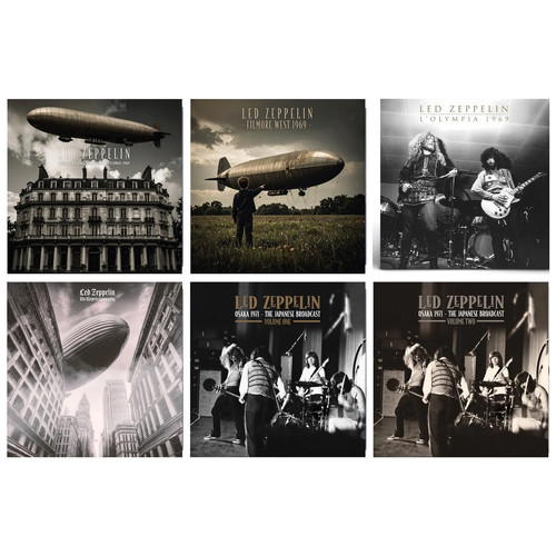 Led zeppelin 6 titles - led,