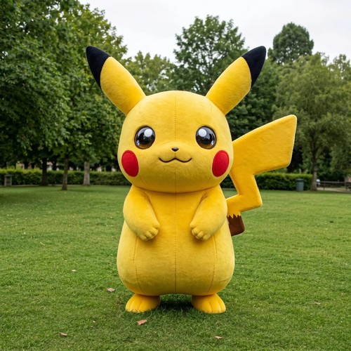 Electric mouse mascot costume - mouse,