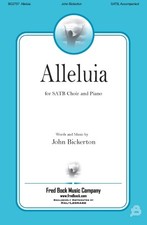 John Bickerton Alleluia SATB
