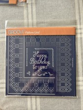 Groovi Parchment Pattern Grid