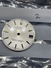 Stunning Rolex Ladies 31mm Steel Datejust Mid Size Silver Tritium Dial