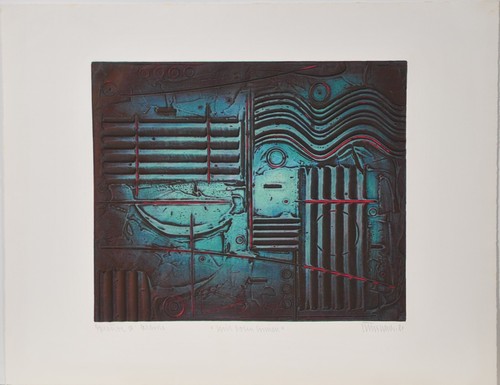 Gustl stark etching - gustl, /