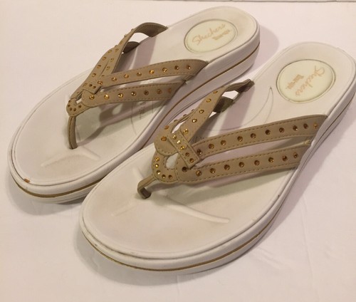 Skechers tone ups tan white - skechers,