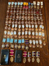 89x Freemasons Masonic Jewels