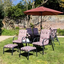 6 Seater Metal Furniture