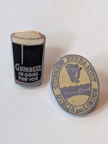 Vintage guinness cufflink - vintage,