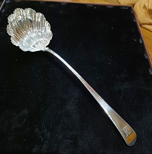 Georgian silver shell bowl - georgian,