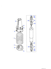 Land Rover Genuine Spring Coil