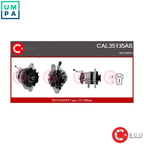 Alternator cal35135as for - alternator,