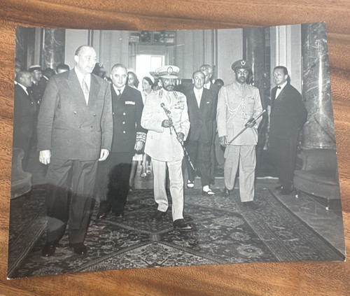 Haile selassie chirac - chirac, original