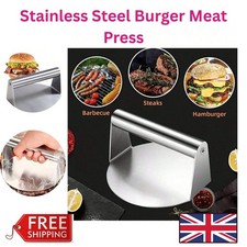 Stainless Steel Burger Press