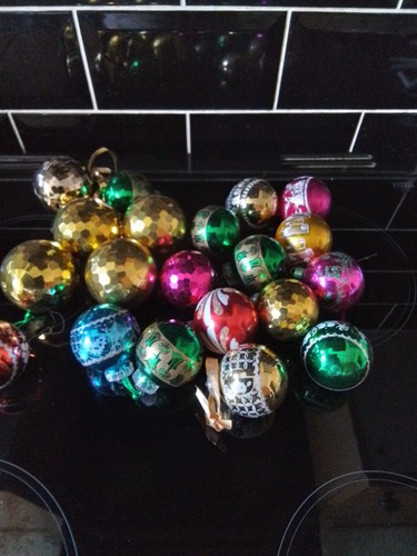 Vintage shatterproof christmas - vintage,