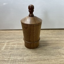 Vintage Swedish Wooden Jar