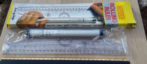Tech rolling ruler 12 - ruler,