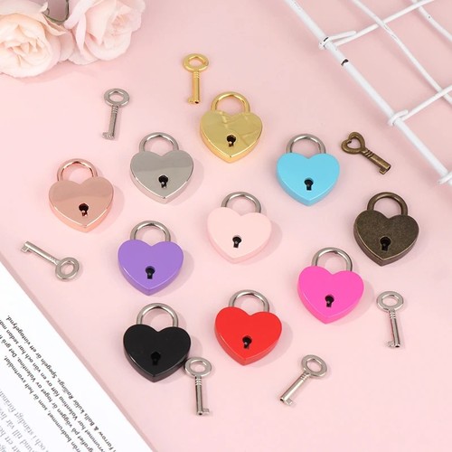 Heart shape padlocks with keys - heart,