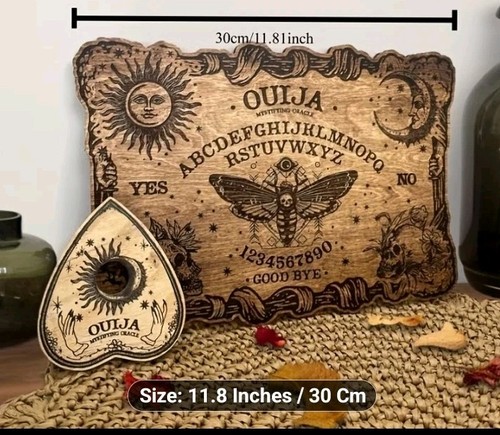 Vintage style wooden ouija - vintage,