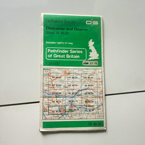Ordnance survey pathfinder map - ordnance,