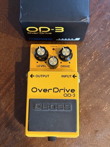 Boss overdrive guitar - od-3,