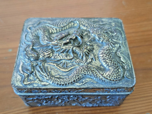 Japanese trinket box - box, lid
