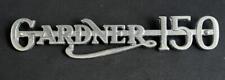 GARDNER 150 ENGINE SCRIPT BADGE COMMERCIAL VINTAGE BUS LORRY WAGON TRUCK EMBLEM