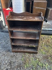 Antique Oak Open Bookcase Late 19th Century Great Condition Others Listed