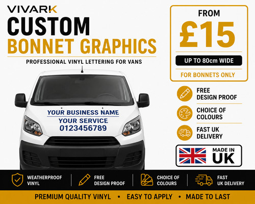 Custom van graphics business - custom,