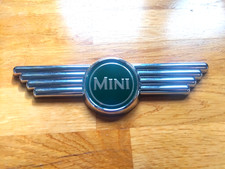 CLASSIC MINI COOPER S SPORTSPACK GENUINE ROVER MPI NOS BONNET BOOT BADGE RARE