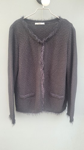 Black sparkly and feathery - black,