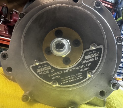 Shorrock supercharger c75 - shorrock,