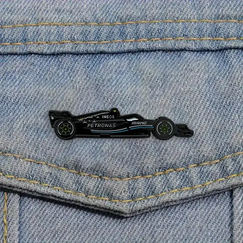 Mercedes enamel pin metal - mercedes,