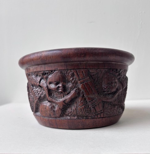 Vintage african hand carved - vintage,