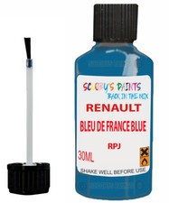 For Renault Bleu De France Blue Rpj Paint Touch Up