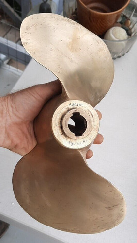Vtg michigan blade brass - 2,